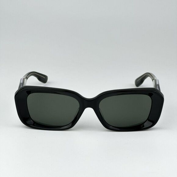 NEW Gucci GG1531SK 001 Black Grey Unisex Rectangle Sunglasses GG 1531SK main image 7